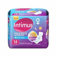 ABSORVENTE INTIMUS DIA E NOITE ULTRAFINO COBERTURA SUAVE COM ABAS 14 UNIDADES - 2