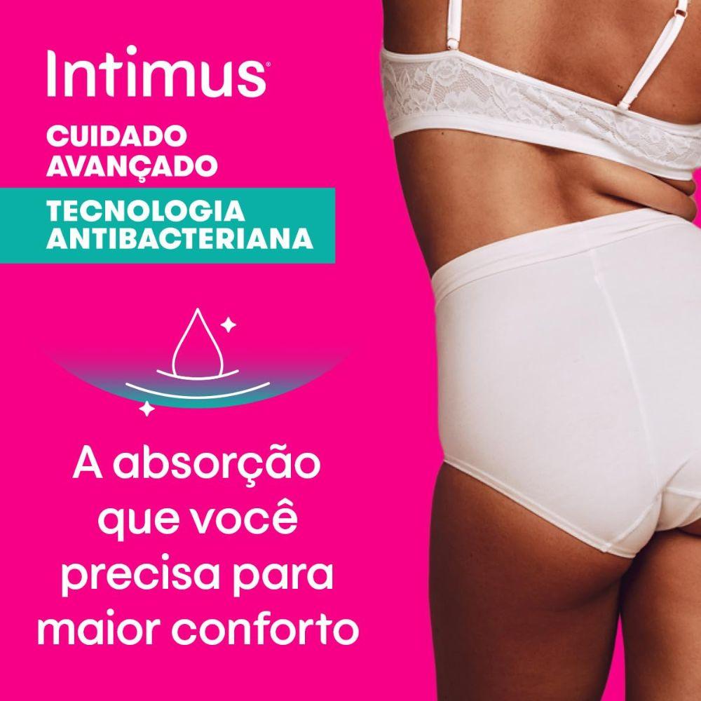 Absorventes Intimus Antibacteriano Ultrafino C/Abas 8 Uni - 3