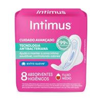 Absorventes Intimus Antibacteriano Ultrafino C/Abas 8 Uni - 1