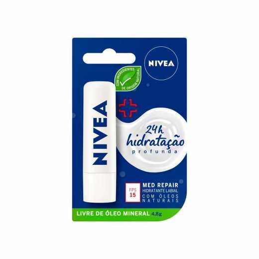HIDRATANTE LABIAL NIVEA MED REPAIR FPS 15 - 4,8G - 1