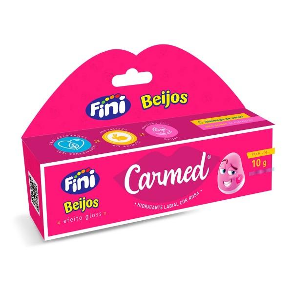 Hidratante Labial Carmed Fini Beijos Com Cor Efeito Gloss 10G - 2