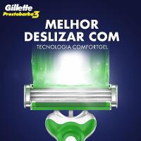 APARELHO DE BARBEAR DESCARTÁVEL GILLETTE PRESTOBARBA 3 SENSITIVE 2 UNIDADES - 3