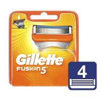 CARGA PARA APARELHO DE BARBEAR GILLETTE FUSION5 4 UNIDADES - 1