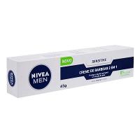 CREME DE BARBEAR 2 EM 1 NIVEA MEN SENSITIVE 65G - 2