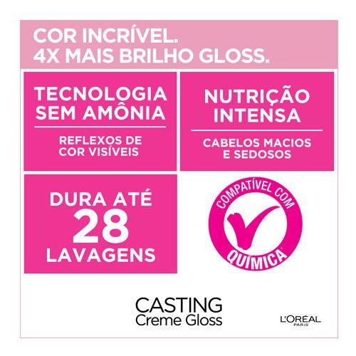 TONALIZANTE CASTING CREME GLOSS 400 CASTANHO NATURAL L'ORÉAL - 3