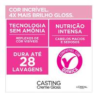 TONALIZANTE CASTING CREME GLOSS 400 CASTANHO NATURAL L'ORÉAL - 3
