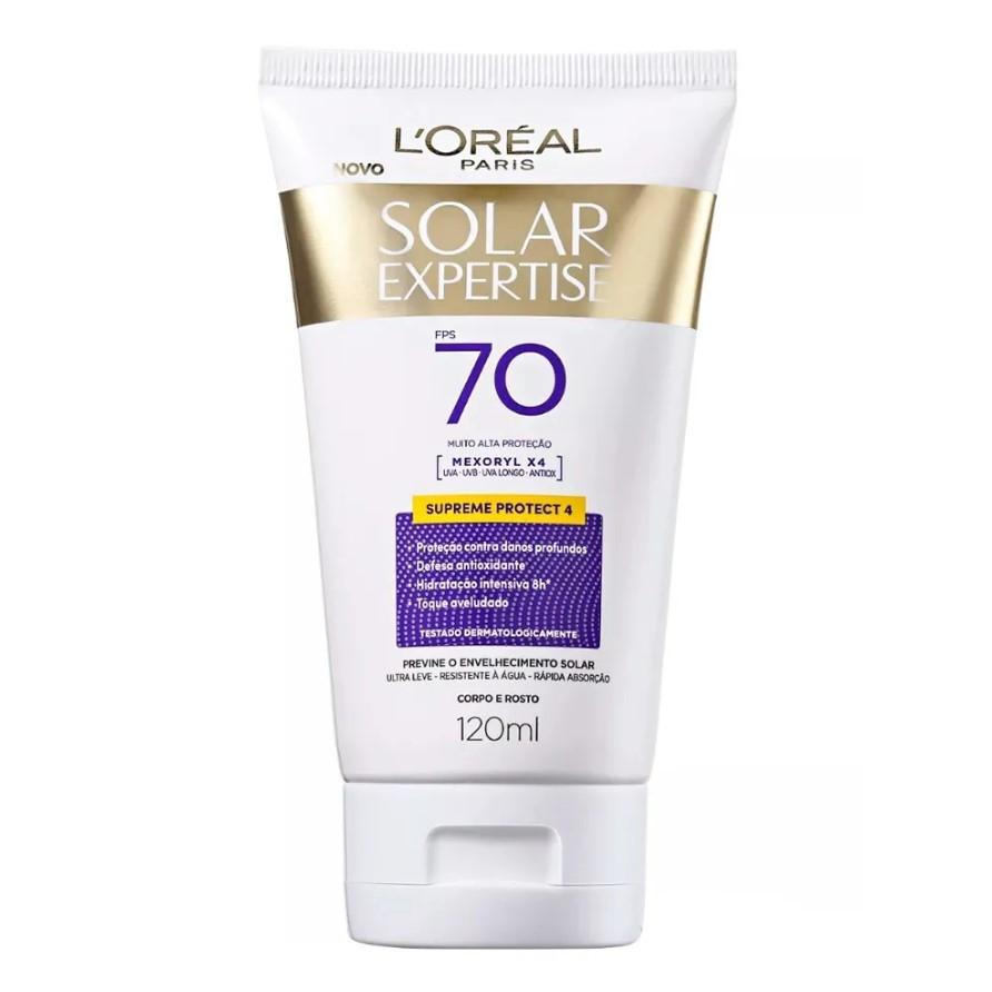 FILTRO SOLAR LOREAL FPS70 120ML - 1