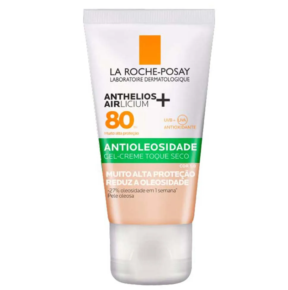Protetor Solar La Roche-Posay Anthelios Airlicium FPS80 Cor 2.0 com 40g - 1