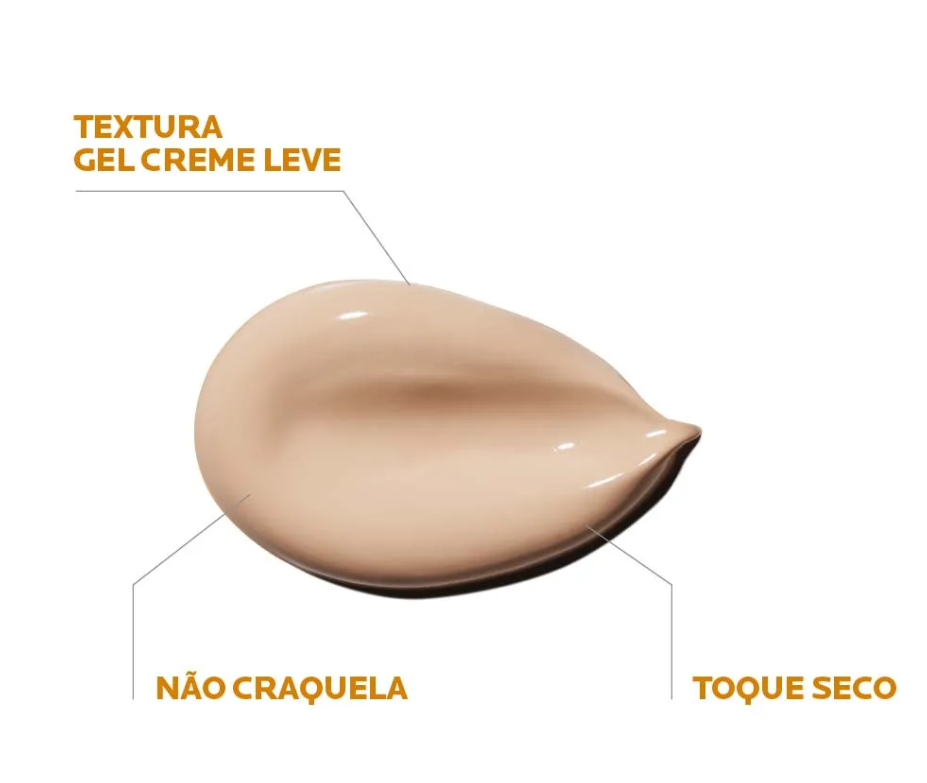 Protetor Solar La Roche-Posay Anthelios Airlicium FPS80 Cor 2.0 com 40g - 3