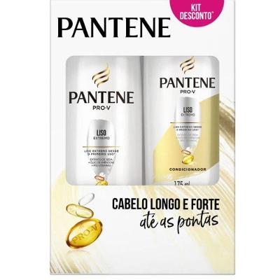 Kit Pantene Liso Extremo Shamp 175ML + Cond 175Ml