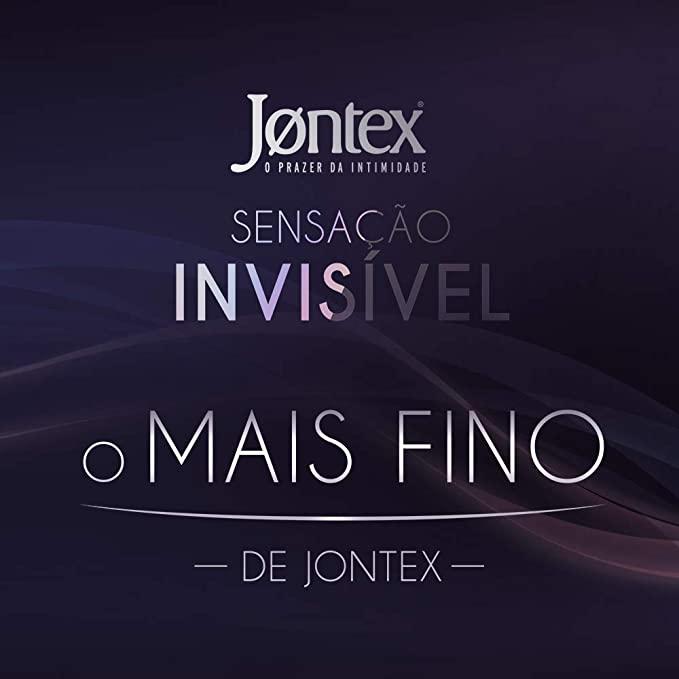 PRESERVATIVO JONTEX SENSAÇÃO INVISÍVEL COM 4 CAMISINHAS - 4