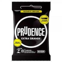 Preservativo Prudence Extra Grande Com 3 Unidades - 1