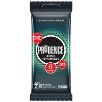 PRESERVATIVO PRUDENCE EXTRA TEXTURIZADO 6 UNIDADES - 1