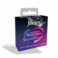 PRESERVATIVO JONTEX ORGASMO EM SINTONIA 2 - UNIDADES - 1