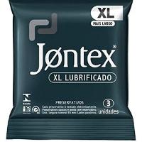 Preservativo lubrificado jontex xl com 3 unidades - 2
