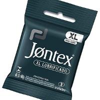 Preservativo lubrificado jontex xl com 3 unidades - 3