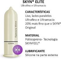 Preservativo Blowtex Skyn Elite com 6 unidades - 3