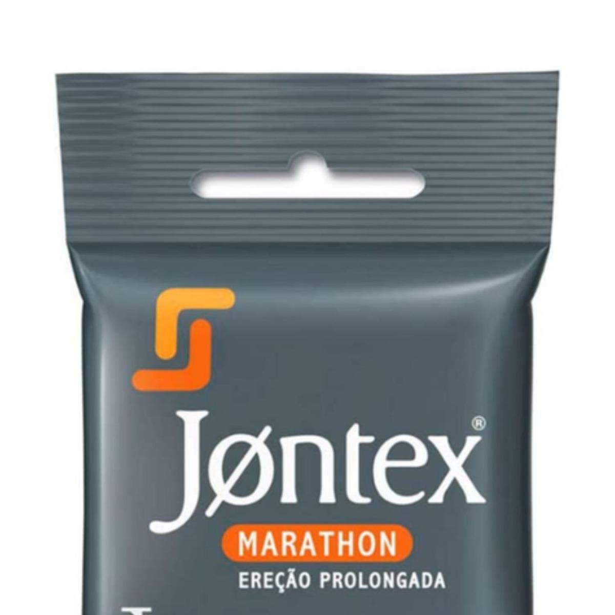 Jontex Preservativo Marathon Ereção Prolongada com 3 Unidades - 2