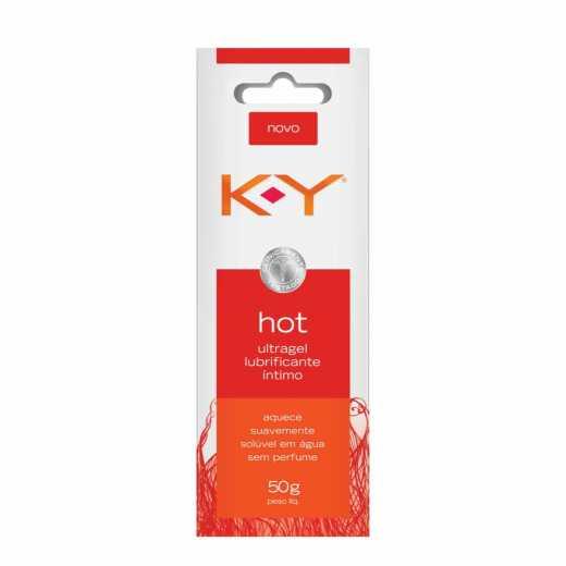 Lubrificante Íntimo K-Y Hot Ultragel com 50g - 2