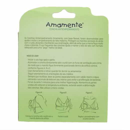 AMAMENTE CONCHA ANTIEMPEDRAMENTO | BASE FLEXÍVEL - PÓS-PARTO - 2