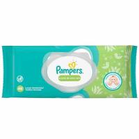 LENÇOS UMEDECIDOS PAMPERS AROMA DE ALOE VERA 48 UNIDADES - 1