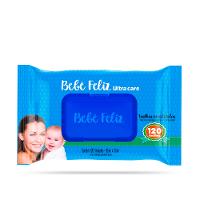 Lenço Umedecido Bebê Feliz Ultra Care 120 Folhas - 1