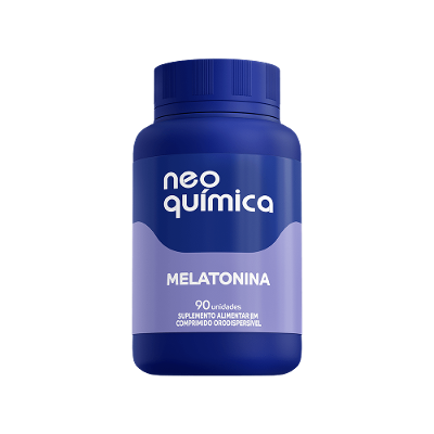 SUPLEMENTO ALIMENTAR MELATONINA NEO QUÍMICA MARACUJÁ 90 COMPRIMIDOS