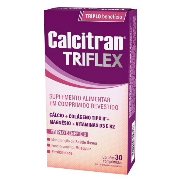 Calcitran Triflex Suplemento Alimentar 30 comprimidos - 1