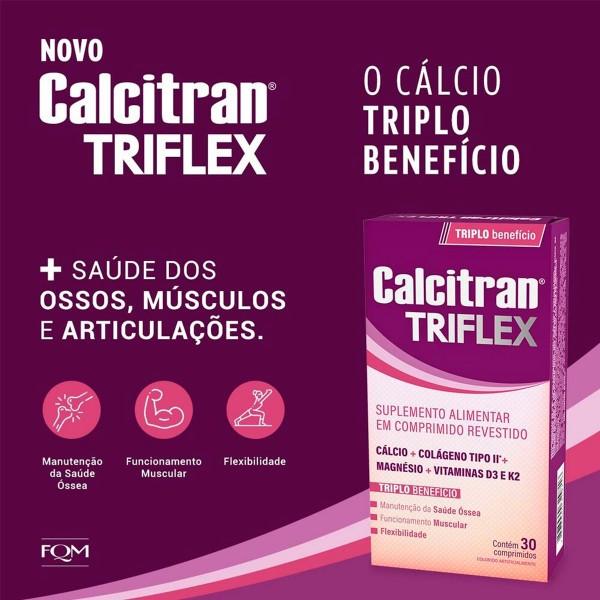 Calcitran Triflex Suplemento Alimentar 30 comprimidos - 3