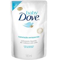 REFIL SABONETE LÍQUIDO DOVE BABY HIDRATAÇÃO ENRIQUECIDA 180ML - 1