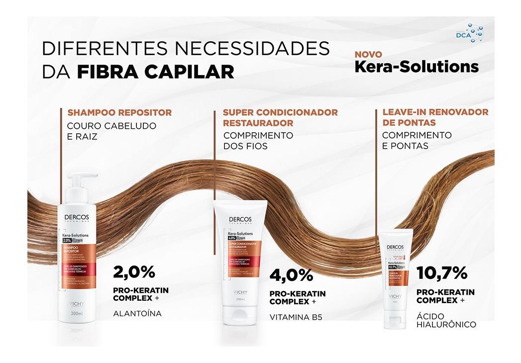 VICHY DERCOS LEAVE IN KERA SOLUTIONS 50ML - 3