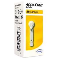 ACCU CHEK SOFTCLIX C/25 LANCETAS - 1