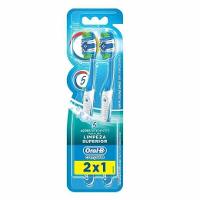 ESCOVA DE DENTE ORAL-B COMPLETE 5 AÇÕES DE LIMPEZA MACIA N°40 COM 2 UNIDADES - 1