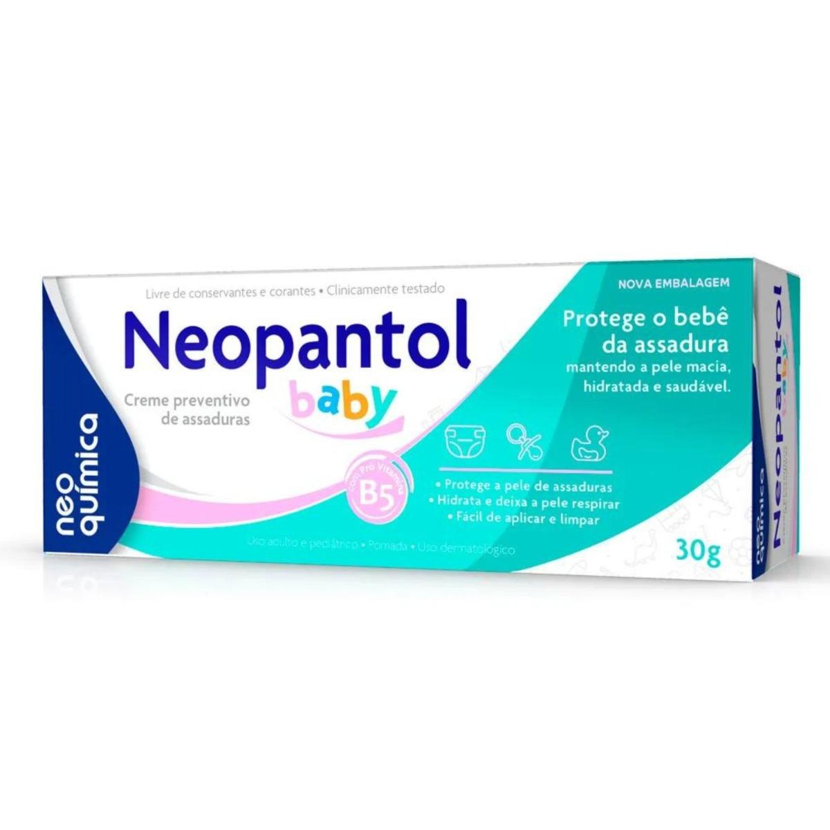 Neopantol Baby Creme Preventivo de Assaduras - Neo Química 30g - 1