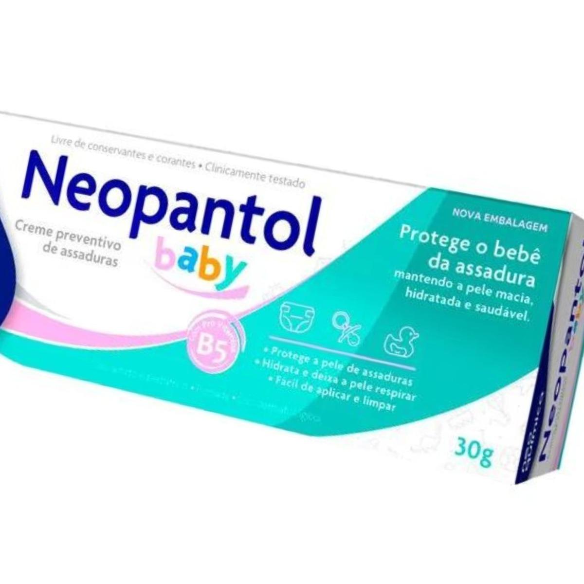 Neopantol Baby Creme Preventivo de Assaduras - Neo Química 30g - 2