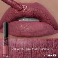 Batom Líquido Matte Makiê Tons Nude – Marsalla - 2