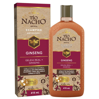 Shampoo tío nacho antiqueda ginseng 415ml