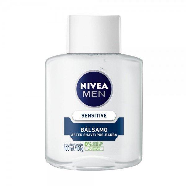 LOÇÃO BÁLSAMO PÓS-BARBA NIVEA MEN SENSITIVE 100ML - 1