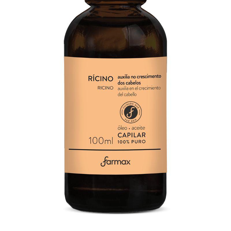 Óleo de Ricino  Farmax Puro 100ml - 2