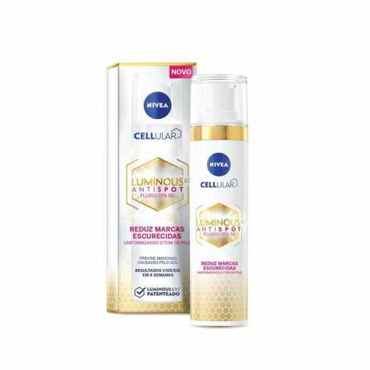 FLUÍDO FACIAL NIVEA LUMINOUS 630º FPS50 40ML - 1