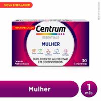 Centrum Essentials Mulher de A a Zinco 30 Comprimidos - 1