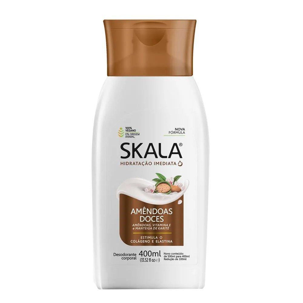 LOÇÃO HIDRATANTE CORPORAL AMÊNDOAS DOCES SKALA  400ML - 1