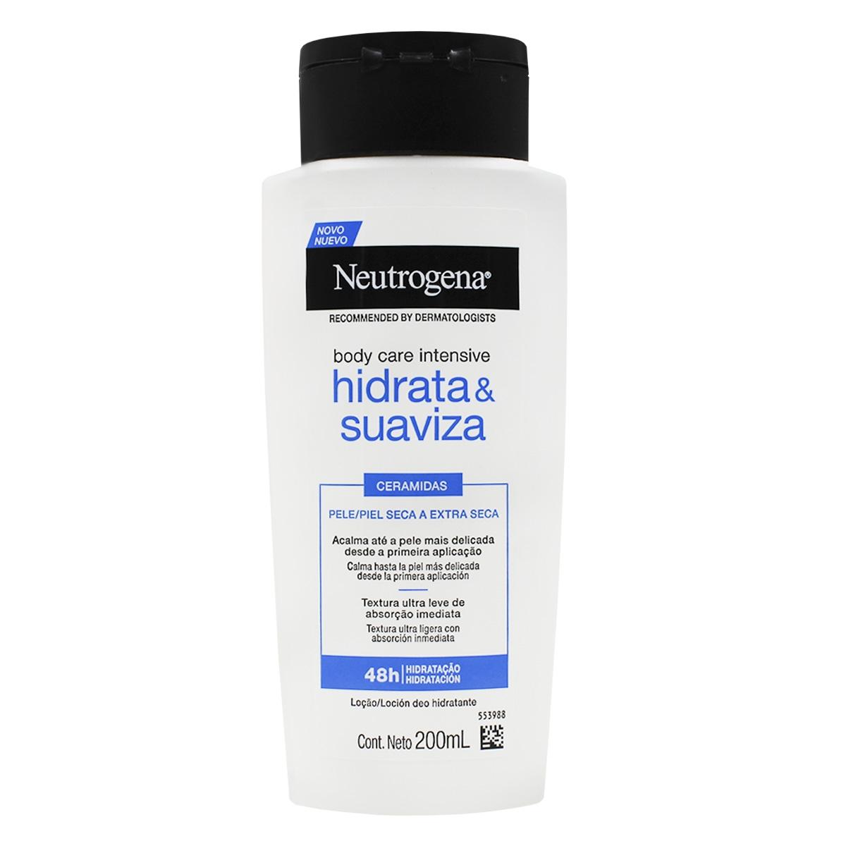 HIDRATANTE CORPORAL NEUTROGENA BODY CARE INTENSIVE HIDRATA&SUAVIZA 200ML - 1