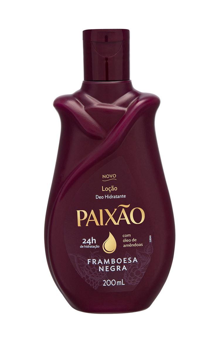 Loção Hidratante Paixão Framboesa Negra com ação desodorante 200ml - 4