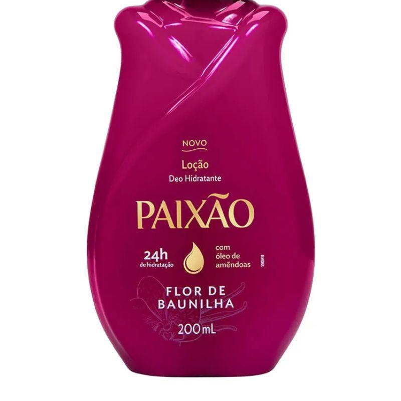 Loção Hidratante Paixão Flor de Baunilha com ação desodorante 200ml - 2