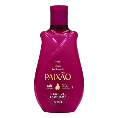 Loção Hidratante Paixão Flor de Baunilha com ação desodorante 200ml