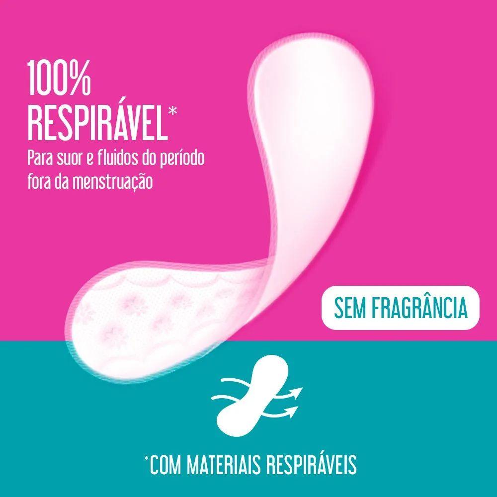 PROTETOR DIÁRIO CAREFREE TODODIA FLEXI SEM PERFUME 40 UNIDADES - 2