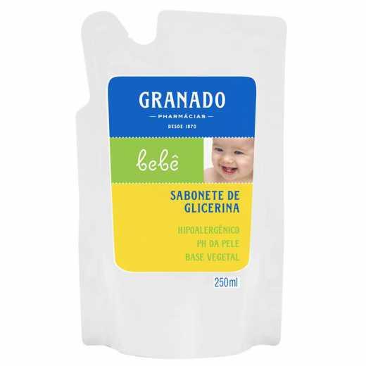 REFIL SABONETE LÍQUIDO GRANADO BEBÊ TRADICIONAL 250ML - 1