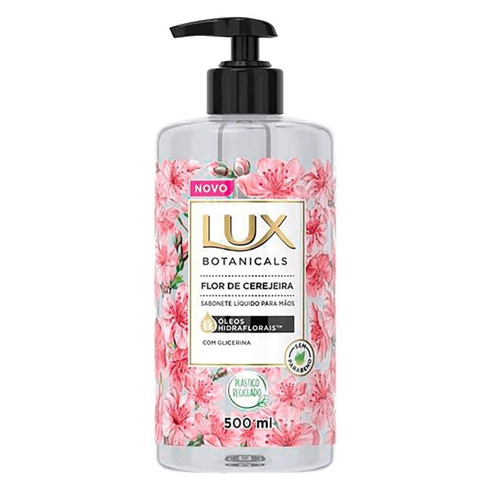 SABONETE LÍQUIDO PARA MÃOS LUX BOTANICALS FLOR DE CEREJEIRA 500ML - 1