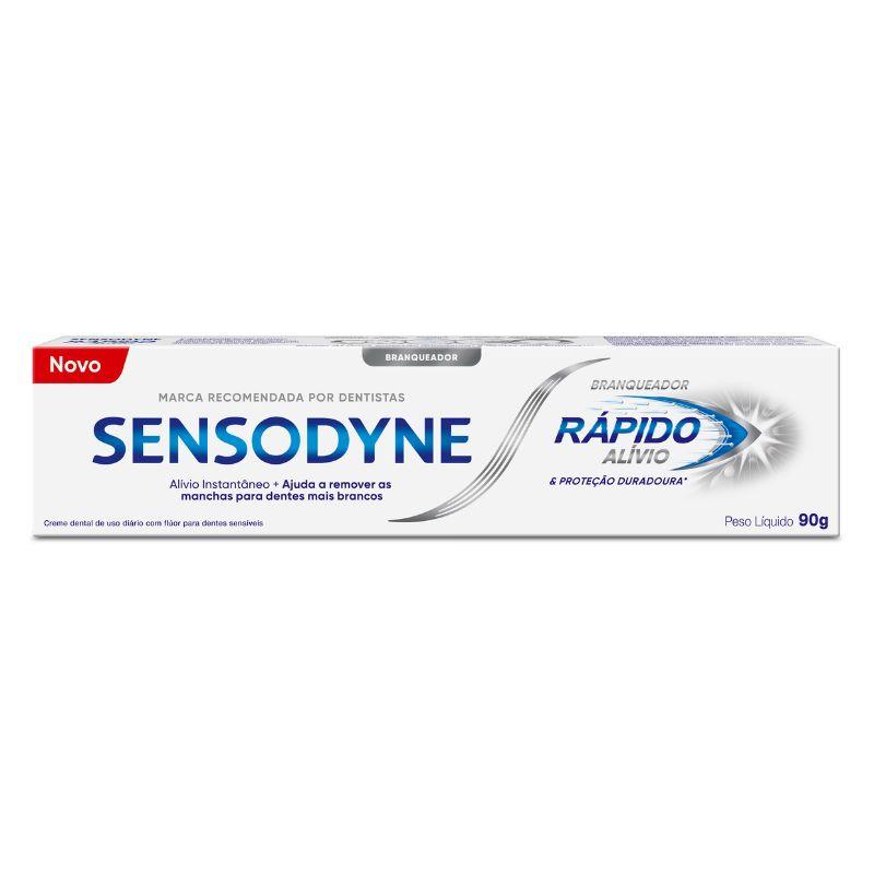 Crene Dental Sensodyne Rápido Alívio Branqueador 90g - 1